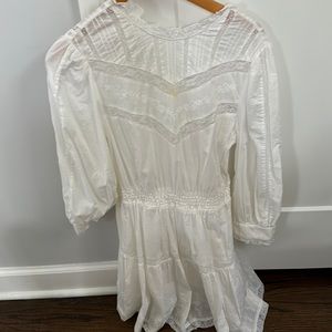New with tags loveshack fancy for target white dress